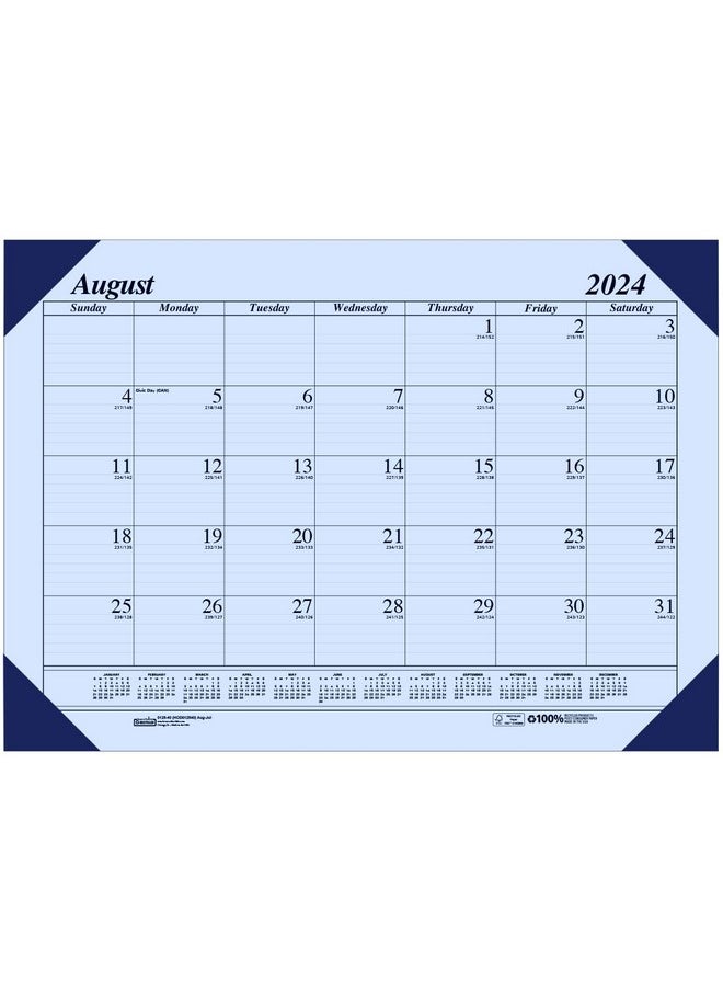 House of Doolittle House of Doolittle 2024-2025 Academic Desk Pad Calendar, EcoTones, Orchid, 18.5 x 13 Inches, August - July (HOD012573-25) 