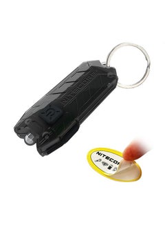نايت كور مصباح يدوي Nitecore Tube V2.0 Keychain، 55 لومن ساطع وقابل لإعادة الشحن عبر USB وخفيف الوزن للغاية وصغير الحجم (أسود)  - Image 1