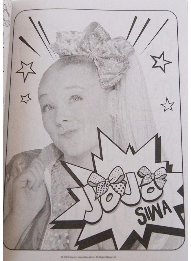 Bendon Jojo Siwa ''Yas Queen'' Coloring And Activity Book With Bonus Door Hanger On Back 80 Pages - Image 5