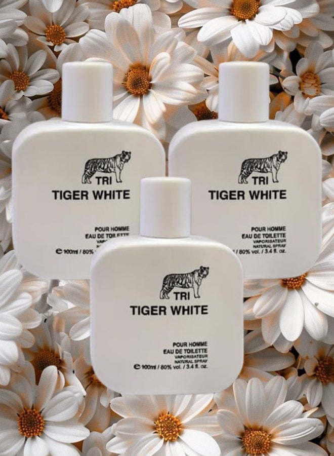 تي أر آي 3 قطع عطر تاجر وايت 100مل - Image 1
