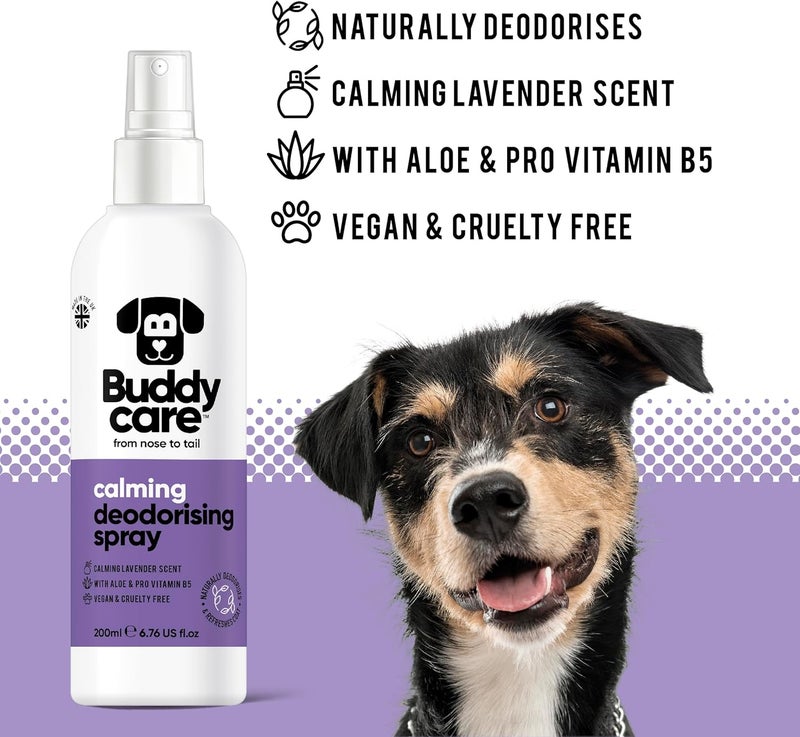 Buddycare بخاخ مزيل روائح الكلاب من باديكير برائحة اللافندر - لافندر/200 مل - Image 3
