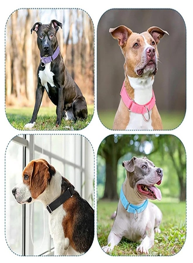 cyhaen Martingale Collar for Dogs,Soft Nylon Choker Collar for Dogs,Training Escape Proof Heavy Duty Choke No Pull Collars Adjustable for Small Medium Large Pet Girl Female Dogs,Green S - Image 4