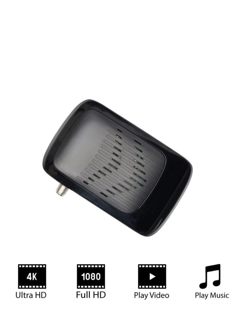 SATELLITE HD PRO MINI RECEIVER ORIGINAL With Ku_Nilesat Channel List Free installation plug and play FULL HD Channels 4000 USB PVR supported 1080 MPEG4 OSD etc