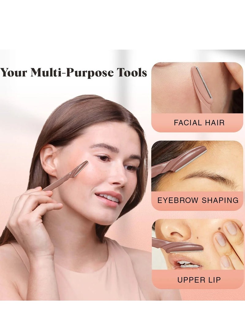 Kitsch Face and eyebrow razors for women and men, and removal of dead skin from the face. - Image 4