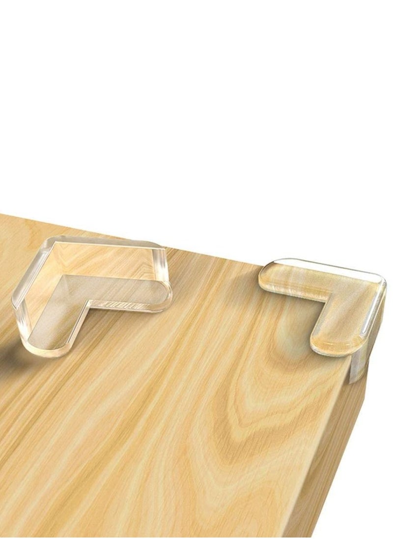 althiqahkey - Corner Guards 18 Pack,Clear Corner Protector High Resistant Adhesive Baby Proofing Sharp Table Corner Protector,Improved Tasteless Corner Covers for Furniture Sharp Corner(Large L-Shaped) - Image 1