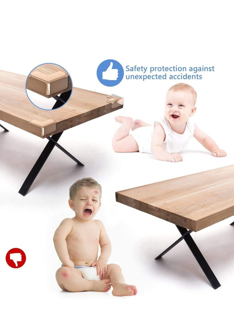 althiqahkey - Corner Guards 18 Pack,Clear Corner Protector High Resistant Adhesive Baby Proofing Sharp Table Corner Protector,Improved Tasteless Corner Covers for Furniture Sharp Corner(Large L-Shaped) - Image 1