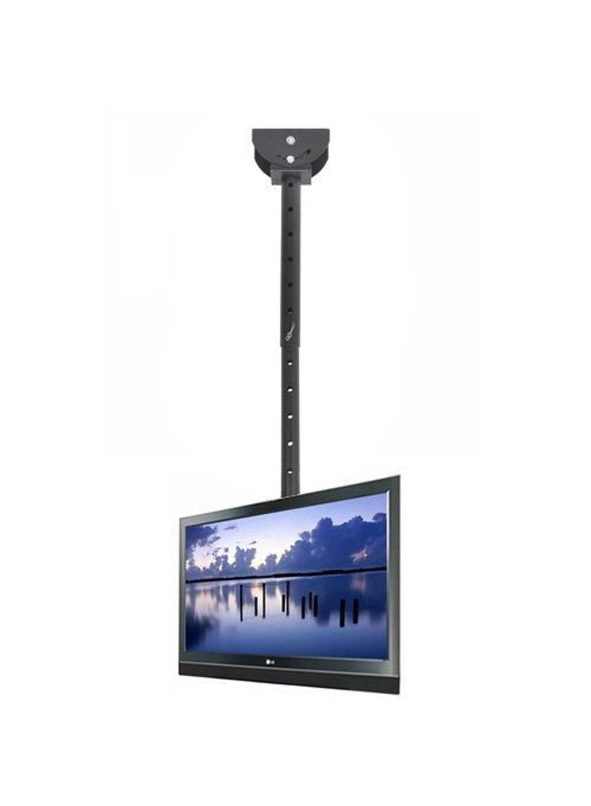 VideoSecu Adjustable Ceiling TV Mount Fits most 26-55" LCD LED Plasma Monitor Flat Panel Screen Display with VESA 400x400 400x300 400x200 300x300 300x200 200x200mm MLCE7N 1JS - Image 1