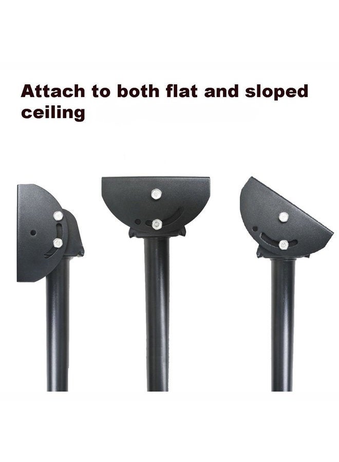 VideoSecu Adjustable Ceiling TV Mount Fits most 26-55" LCD LED Plasma Monitor Flat Panel Screen Display with VESA 400x400 400x300 400x200 300x300 300x200 200x200mm MLCE7N 1JS - Image 5