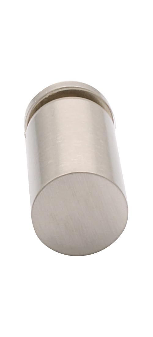 CRL Cylinder Style Brushed Nickel Finish Single-Sided Shower Door Knob - Image 4