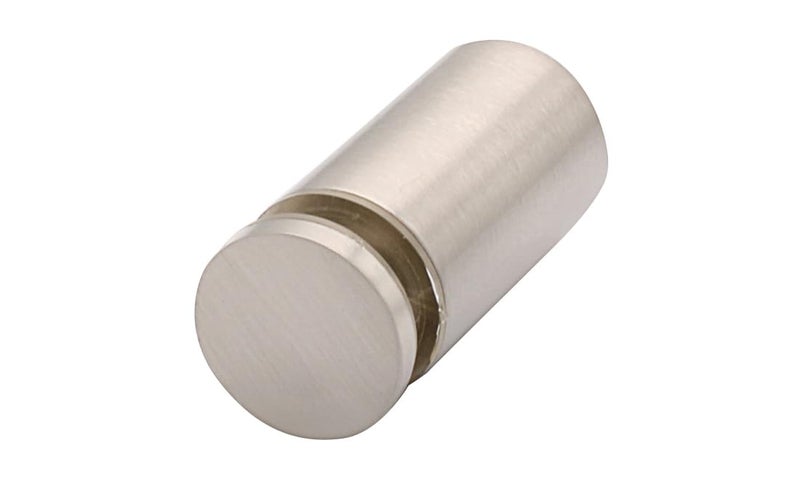CRL Cylinder Style Brushed Nickel Finish Single-Sided Shower Door Knob - Image 2