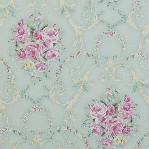 Jig-Tik Contact Paper Waterproof PVC Wallpapers Roll Embossed Europe Style Nordic 3D Sculpture Flower Wall Covering Modern Wall Décor(45 * 300) (1, White Black) (1, Green Pink) - Image 5