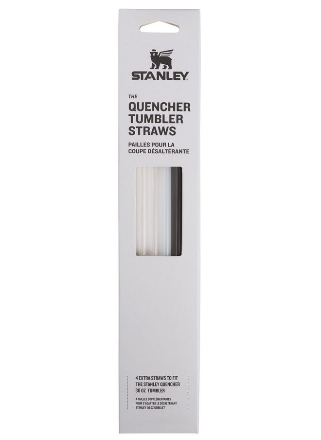 Stanley - Stanley Reusable Quencher Straws | 4-Pack of BPA-Free, Reusable Straws for Clean Drinking | Perfect for Stanley's 30oz Tumblers | Core - Image 1