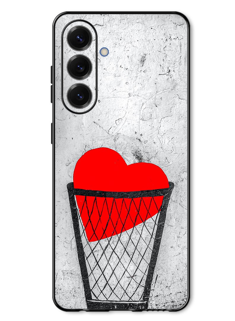 Theodor Case Compatible with Samsung Galaxy A17/ M17 6.7 Inch Protection Shockproof Bumper Cover heart_love_sad - Image 1
