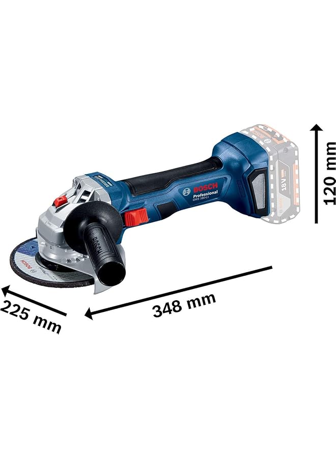 بوش ماكينة صنفرة زاوية لاسلكية GWS 180 Li 0 601 9H9 022 * البطارية والشاحن غير متضمنين * - Image 3