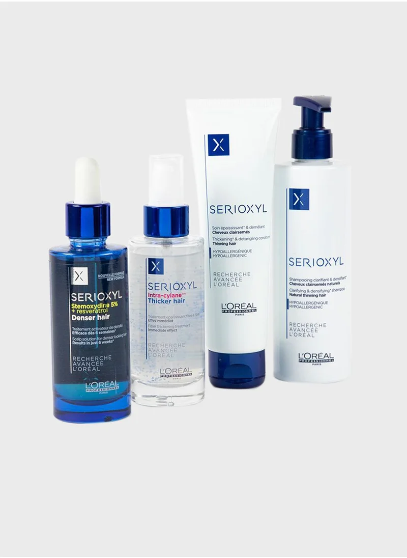 L'Oréal Professionnel Serioxyl Thicker Hair Serum For Thin To Fine Hair, 90ml