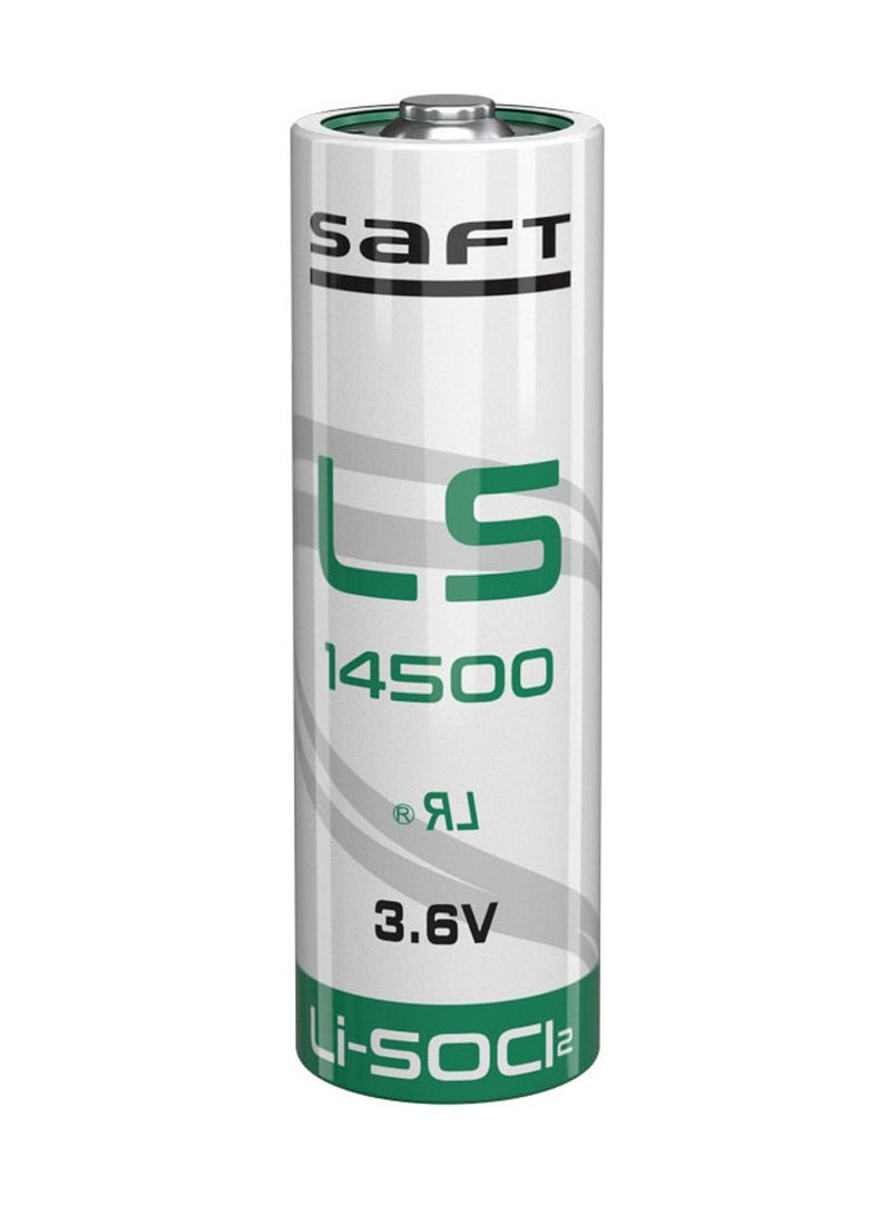 SAFT LS14500 3.6V Lithium Thionyl Chloride AA Battery