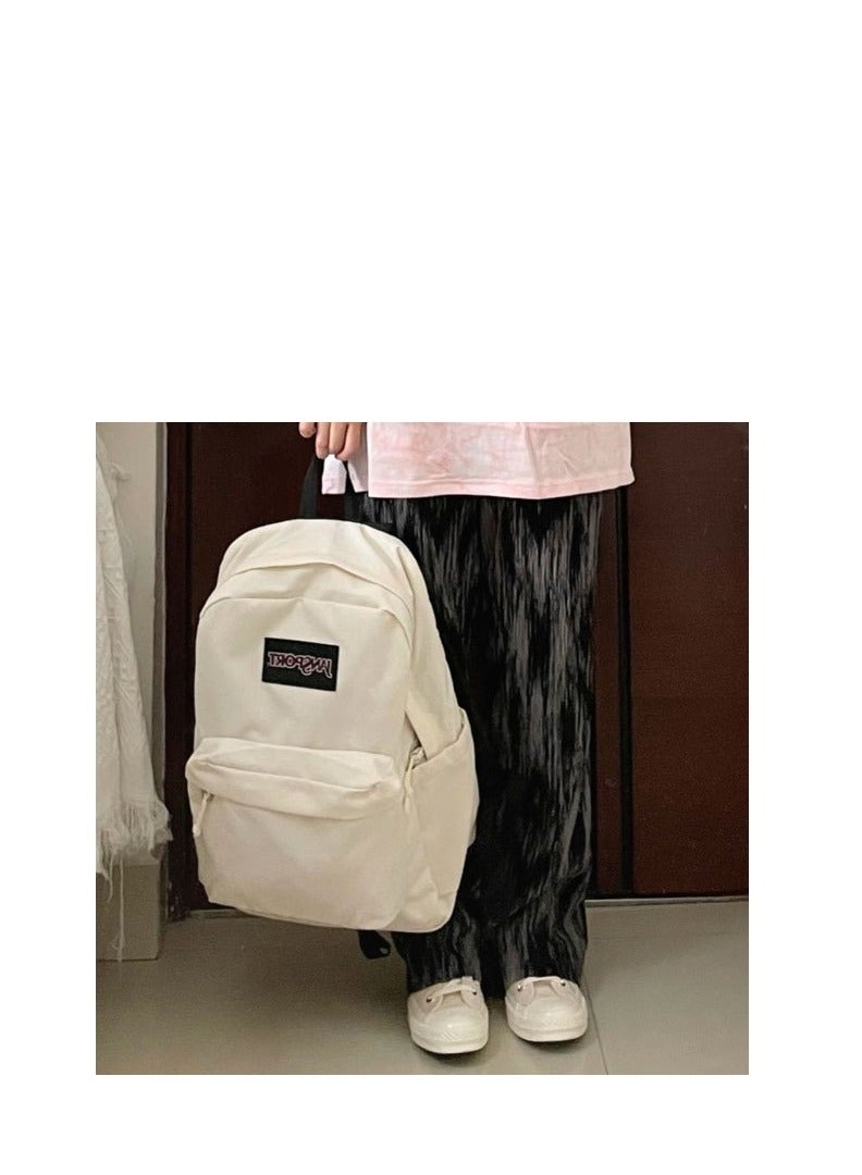 JANSPORT Superbreak Solid Backpack  Beige - Image 1