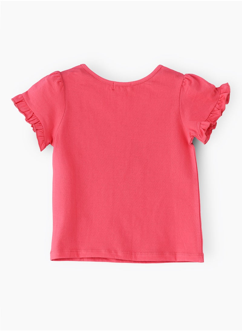 Jelliene Sunshine Squad: Girls' Comfy Cotton Tees Playful Prints & Summer Fun  - Image 2