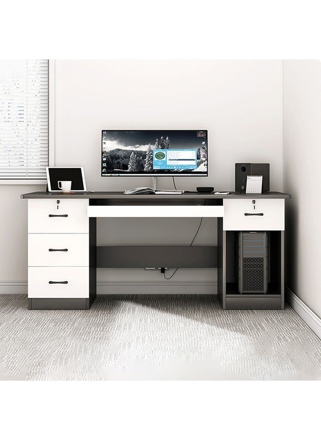 NKX Computer and Multifunction Table Home Office Workstation 120 CM with 3 Drawers  - Image 4