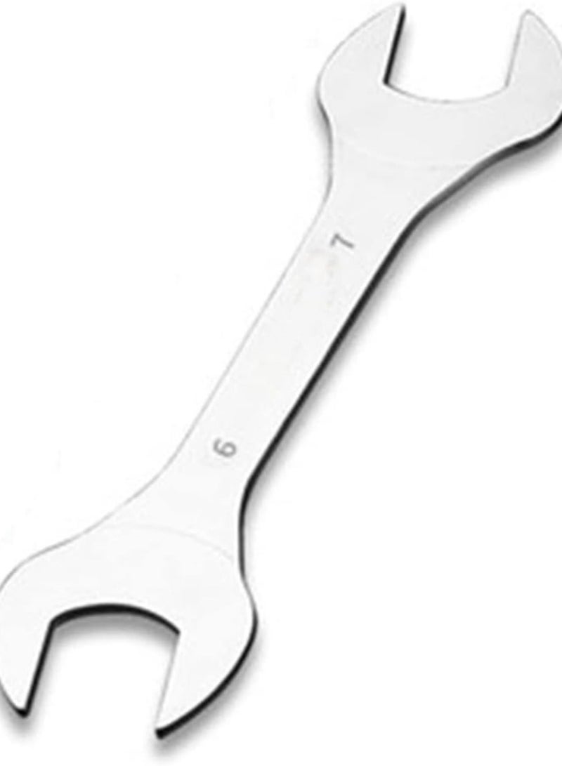 GGOOT Hardware Tools Home Improvement, Open-end Spanners Thin Open End Wrench Metric Car Bicycle Repair Tool Ultra Thin Double Ended 6mm*7mm  - Image 1
