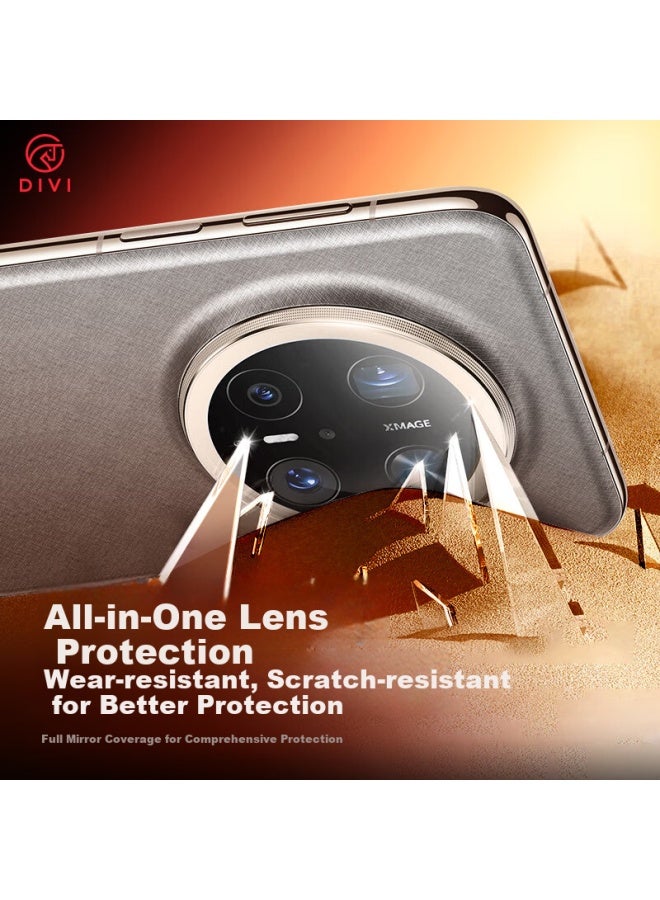 DiVi First Guard Lens Protector For Huawei Mate 70 Pro, Mate 70 Pro+/premium Edition Phone Lens Protector, Rear Camera Tempered Glass Film, Ar Anti-reflective, 2 Pieces - Image 3