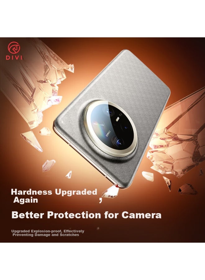DiVi First Guard Lens Protector For Huawei Mate 70 Pro, Mate 70 Pro+/premium Edition Phone Lens Protector, Rear Camera Tempered Glass Film, Ar Anti-reflective, 2 Pieces - Image 4