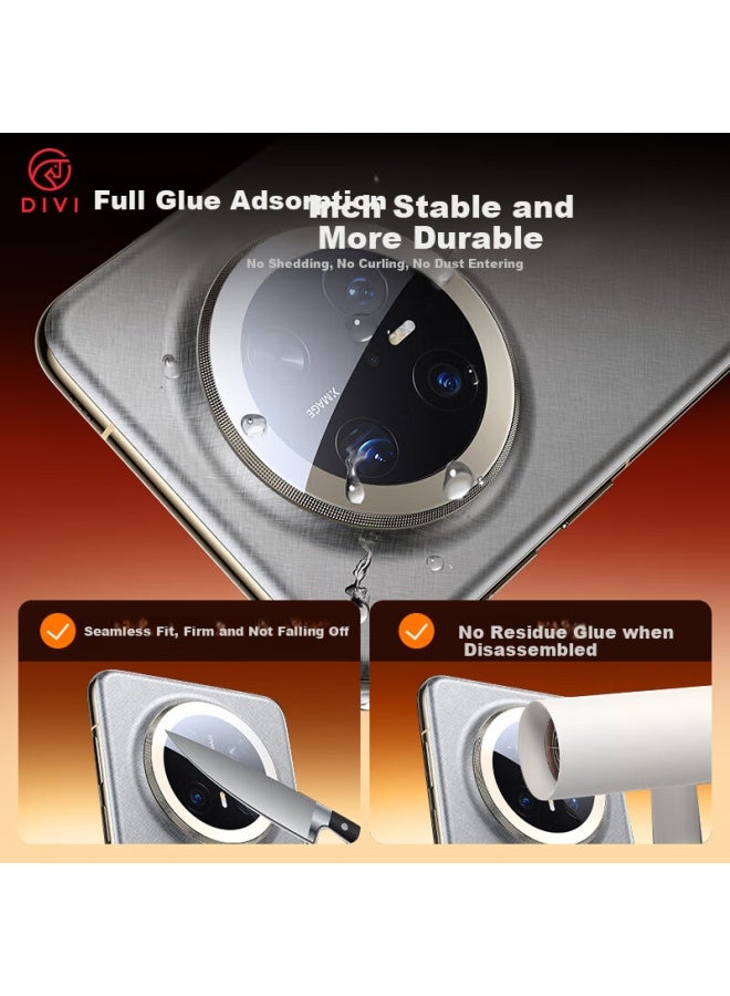 DiVi First Guard Lens Protector For Huawei Mate 70 Pro, Mate 70 Pro+/premium Edition Phone Lens Protector, Rear Camera Tempered Glass Film, Ar Anti-reflective, 2 Pieces - Image 5