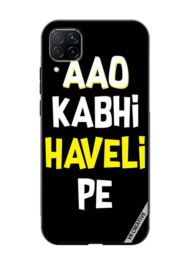 VR CREATIVE Protective Case Cover For Huawei Nova 7i/P40 Lite Aao Kavi Haveli Pe Design Multicolour - Image 1