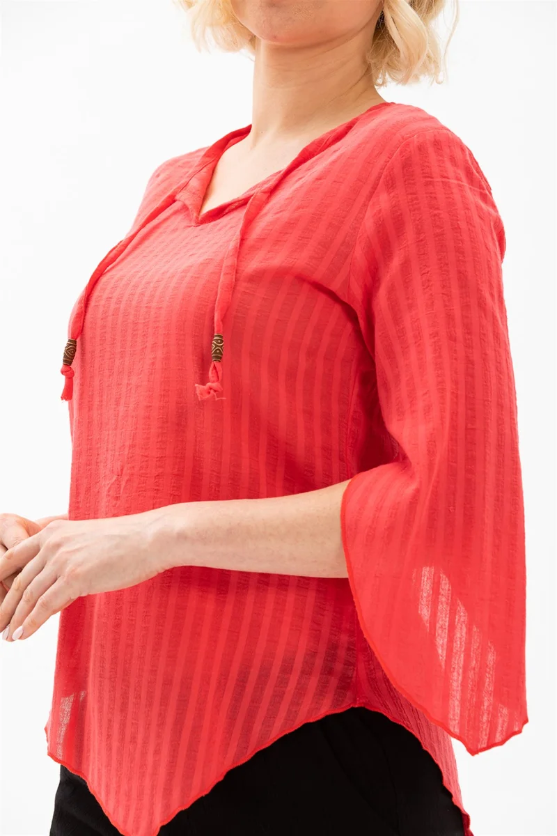 اليش شيل بيزي Rhodes Seekers Blouse Coral Mrcn