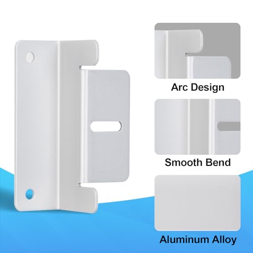 ECO-WORTHY 16 Units Solar Panel Mounting Brackets,Z Bracket Sets Lightweight Aluminum Corrosion-Free for RV, Trailer, Boat, Yachs, Wall and Other Off Gird Roof,4 Set of 4 Units - Image 4