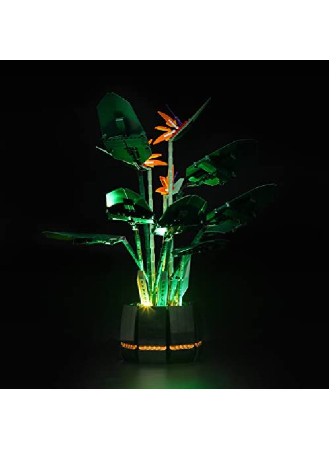 BRIKSMAX طقم إضاءة LED لمبدع طائر الجنة متوافق مع نموذج كتل البناء ليغو 10289 (لا يتضمن مجموعة ليغو) - Image 1