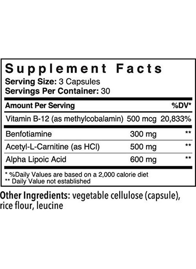 Patient One Nervecare™ 90 Vegetable Capsules  - Image 3