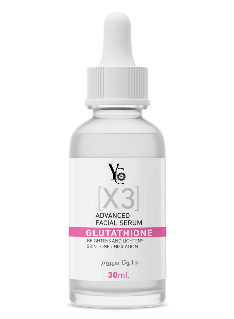 واي سي سيروم الوجه المطور - جلوتاثيون 30مل - Image 1