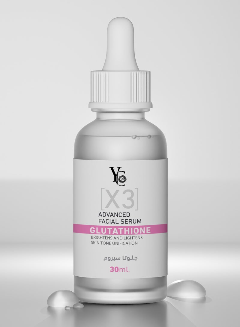واي سي سيروم الوجه المطور - جلوتاثيون 30مل - Image 2