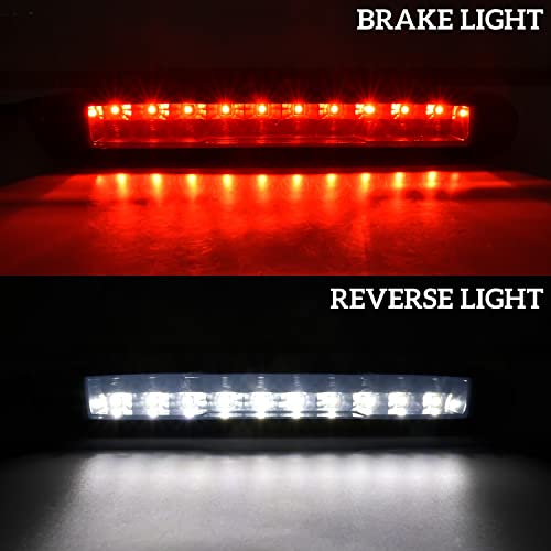 KEWISAUTO LED Third 3rd Brake Light for Silverado Sierra 07-14, LED Rear Center High Mount Stop Tail Lights Cab Roof Lamp for Chevy Silverado GMC Sierra 1500 2500HD 3500HD 2007-2014 Truck Accessories - Image 2