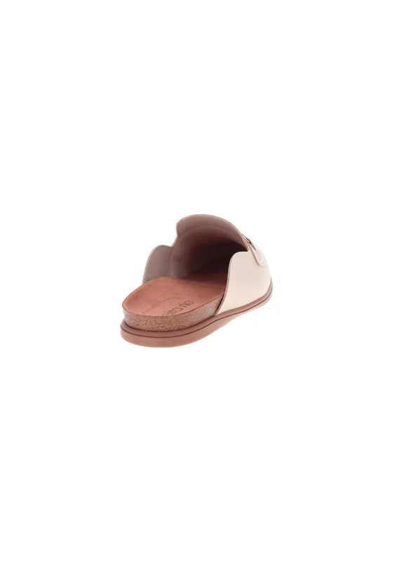 Beira Rio Beira Rio Ladies Flat Sandals Cream | Made In Brazil