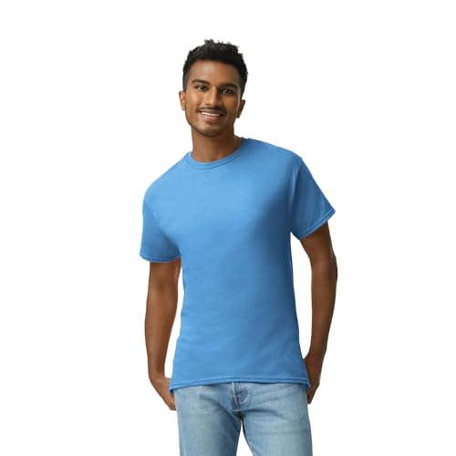 Gildan Adult Ultra Cotton T-Shirt, Style G2000, Multipack, Carolina Blue (2-Pack), Medium - Image 2