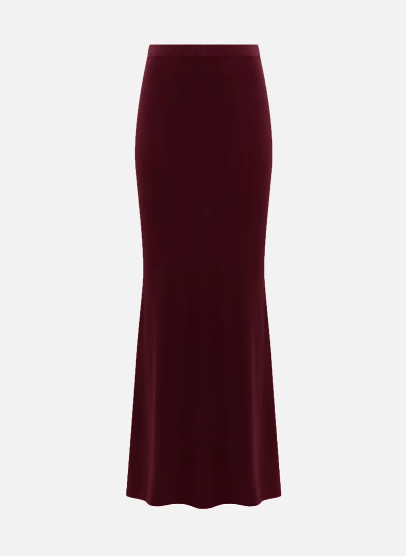 Lichi Knitted maxi skirt