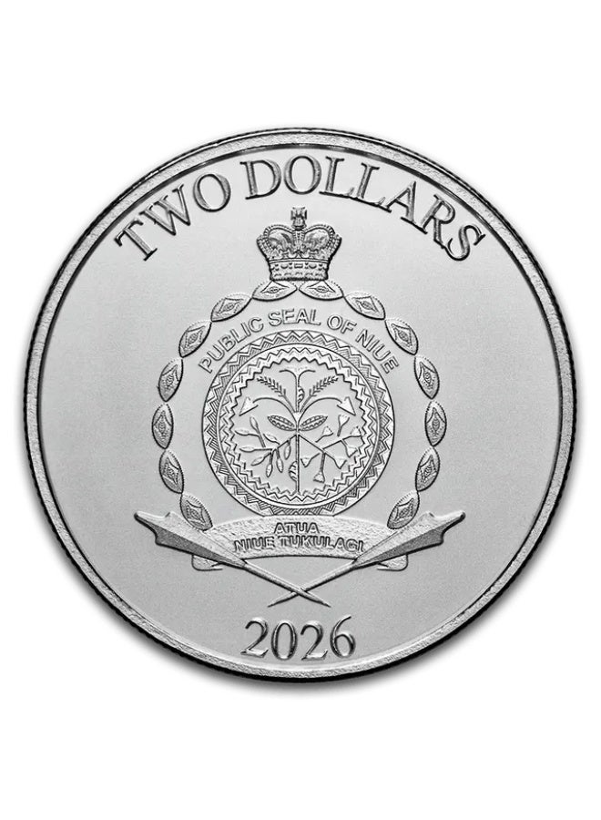 PAMP 1 ounce Silver Coin - Darth Vader - Image 1