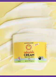 California Baby Calendula Cream | Lavender Scent | Soothing Baby Cream | Allergy Friendly | Plant-based | Soothes and Moisturizes Irritated, Dry Skin on Face and Body | 170g / 6oz  - Image 4