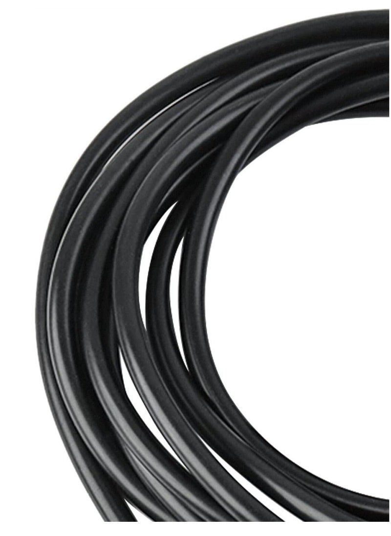 Generic - Windshield Washer Nozzles Replacement Kit for Chrysler Dodge Ram Windshield Washer Nozzle Hose Kit with 157-Inch Windshield Fluid Hose 2 Sprayer Nozzels with Gaskets 6 Hose Connector - Image 1