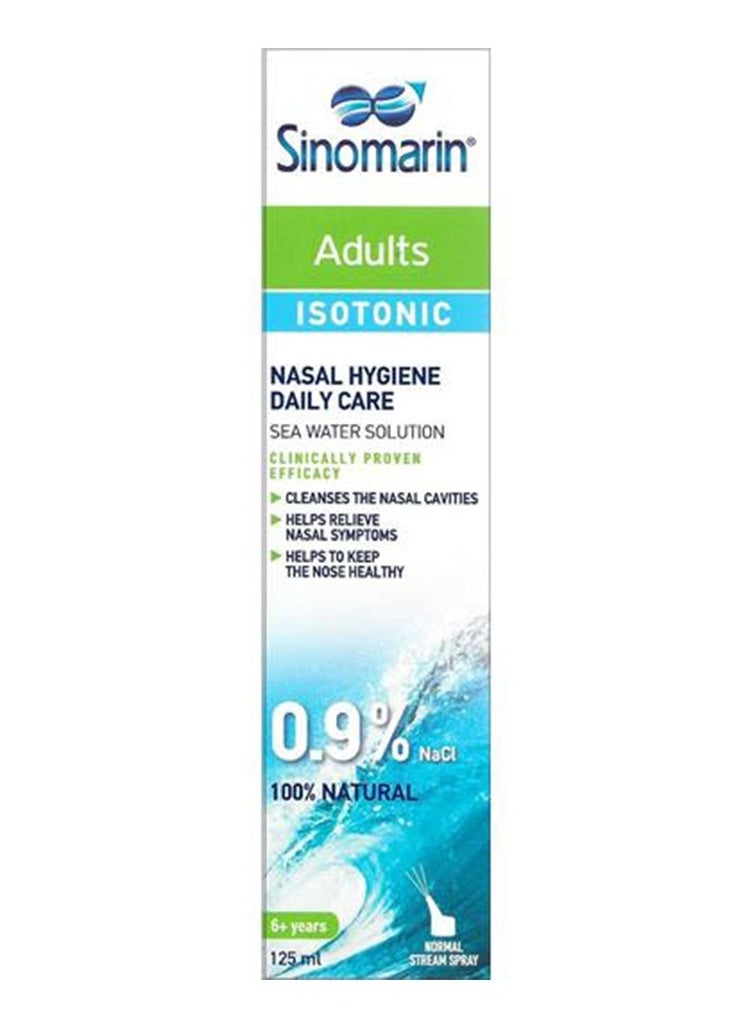 Sinomarin - Isotonic Adult Nasal Spray 125ml - Image 1