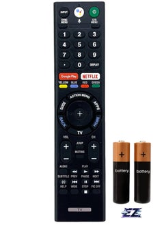 Voice Remote Control Replace Fit for Sony TV RMF-TX300E RMF-TX300U RMF-TX200E RMFTX300E RMFTX200E with battery