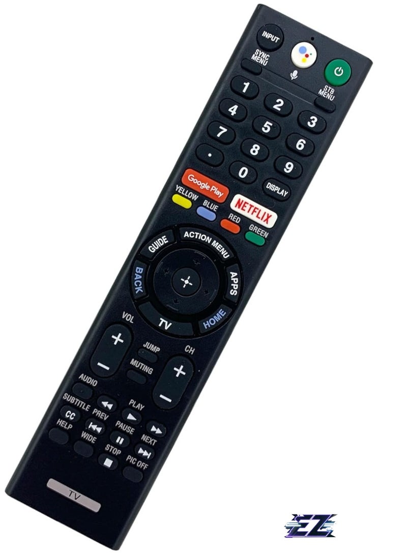 ELTRAZONE - Voice Remote Control Replace Fit for Sony TV RMF-TX300E RMF-TX300U RMF-TX200E RMFTX300E RMFTX200E with battery - Image 1