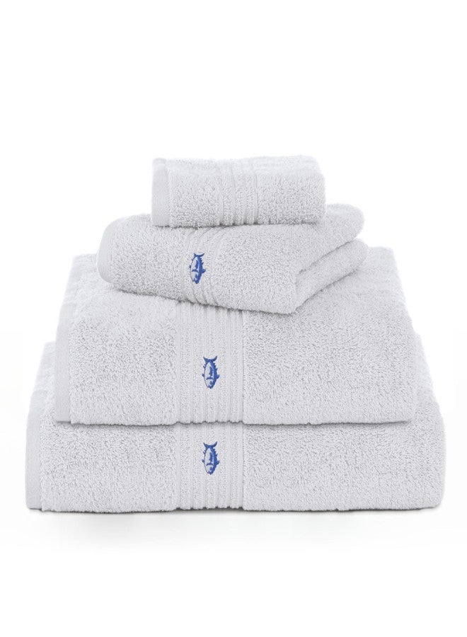 Southern Tide Discontinued Washcloth, Bath Towel 30 x 54 in, White - Image 3