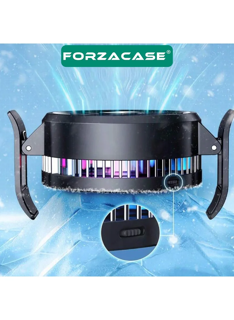 Forzacase 5000 Rpm Wired Lighted Mobile Phone Cooler Anti-Heat Fan - FC588