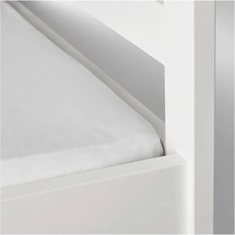 Cotenconcept 2 Pieces 40X80 cm Mother's Side Elastic Combed Cotton Fabric Baby Bedsheet