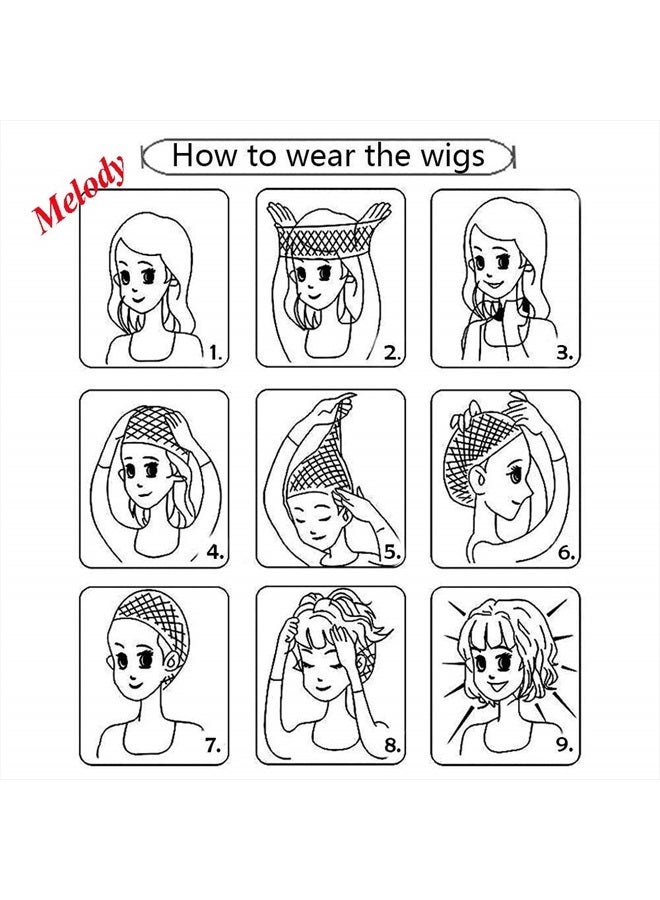 Melody Wig Melody Pink Lace Front Wigs - Long Natural Wave Middle Part Candy Pink Synthetic Lace Front Wigs For Women Half Hand Tied Heat Resistant Fiber Hair 24 Inch - Image 5