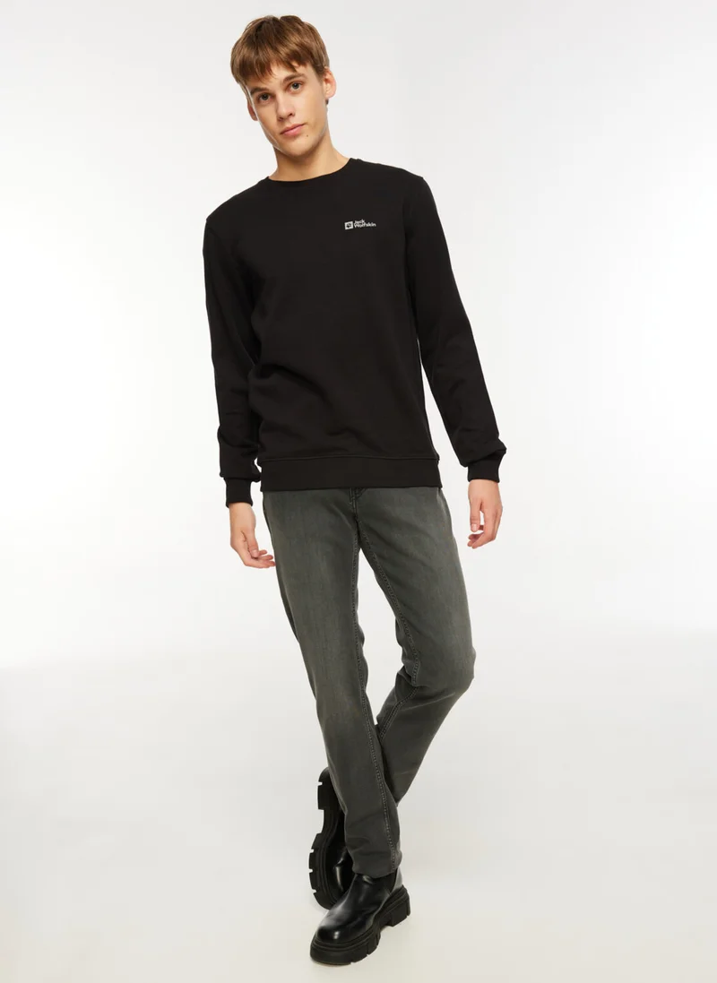 Jack Wolfskin Arthur Hoody Black Men's Hooded Sweatshirt 1000001TR