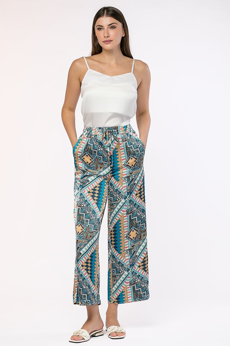 RINA Satin Line Casual Pant - Image 1